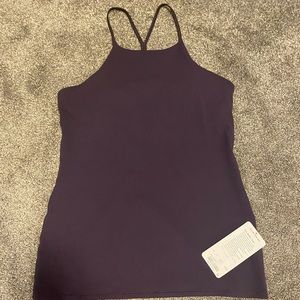 Navy Blue Lululemon SunSetter Tank Size 12